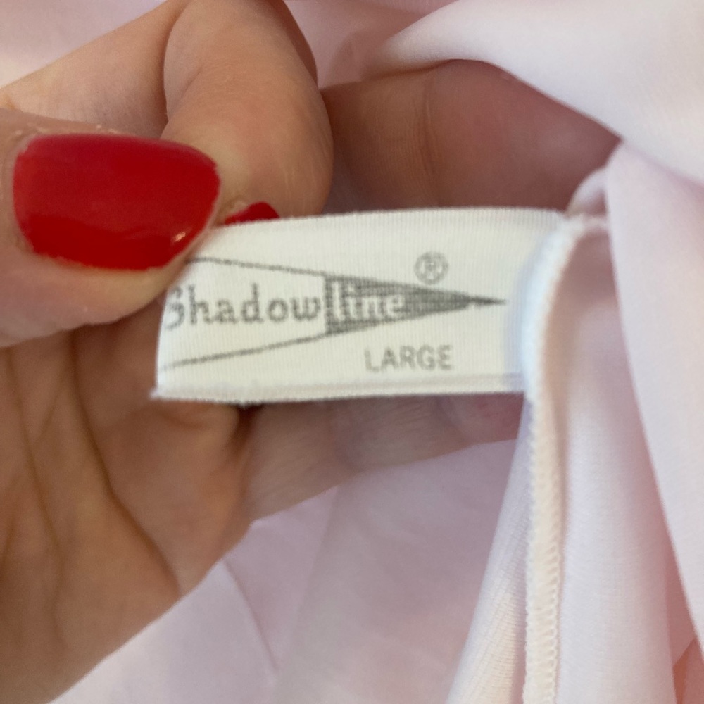 Vintage Shadowline Pink Robe Large - Picture 5 of 11